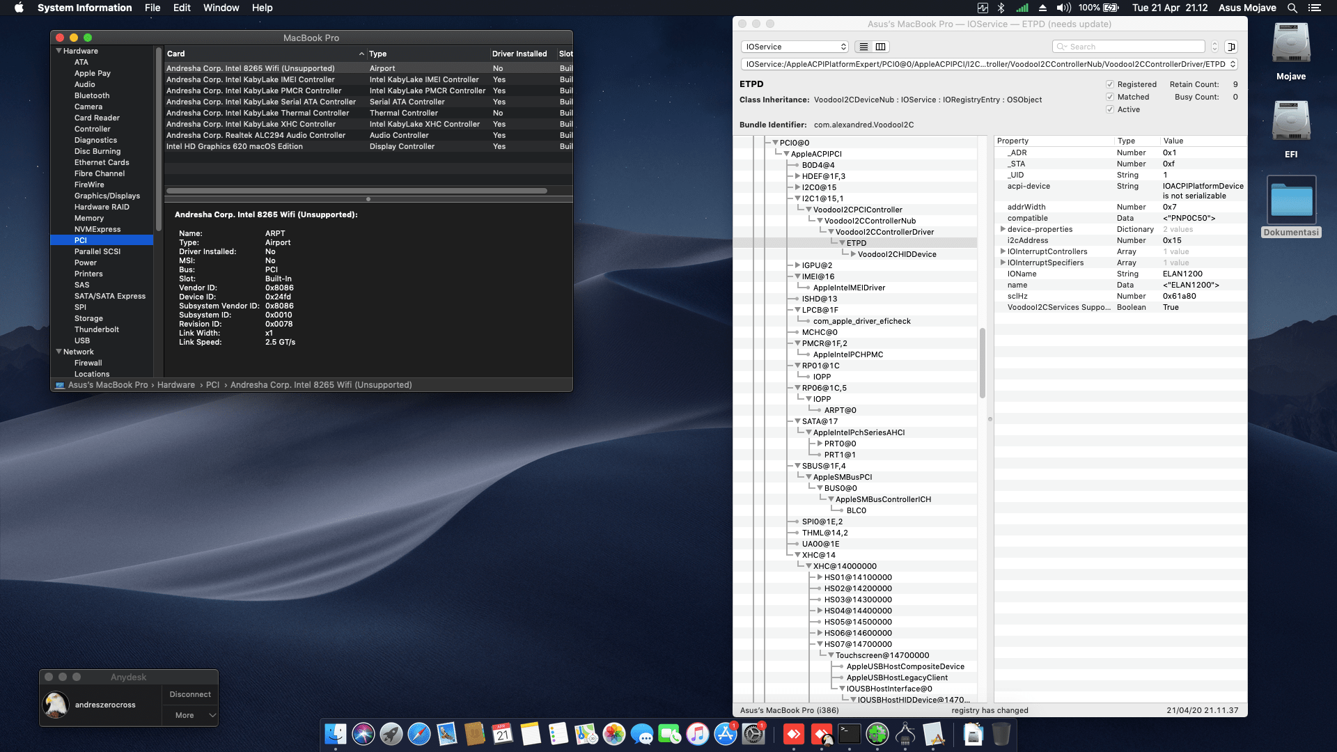 Asus Vivobook TP410UA 2nd [Intel HD 620 KabyLake + I2C Interface] 8